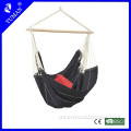 Patio Fabric Rocking Hammock Black Hanging Swing Chair